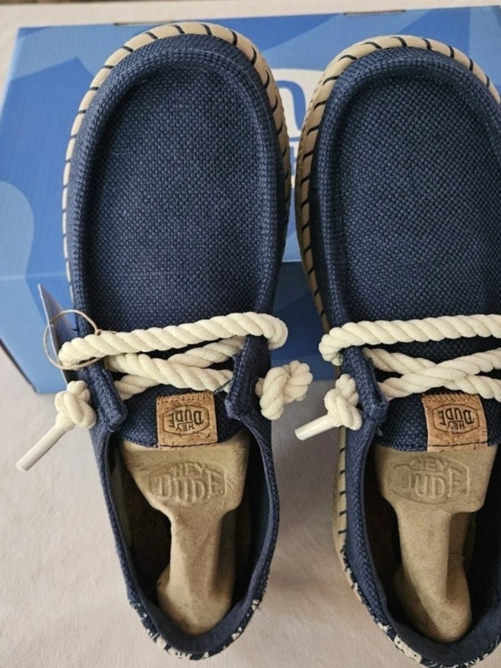 Womens Hey Dudes Wendy Espadrille Hibiscus sz 9 - Picture 2 of 7
